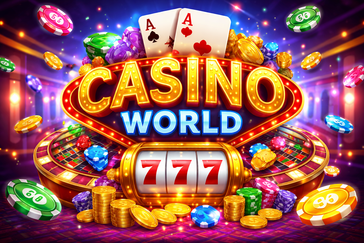 Texas Hold'em en Casino World Poker
